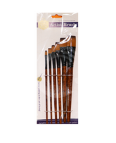 Keep Smiling Paint Brush set Flat shape 6Pcs